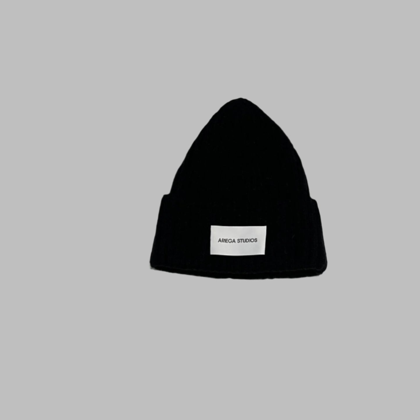 ARIEGA STUDIOS BLACK BEANIE